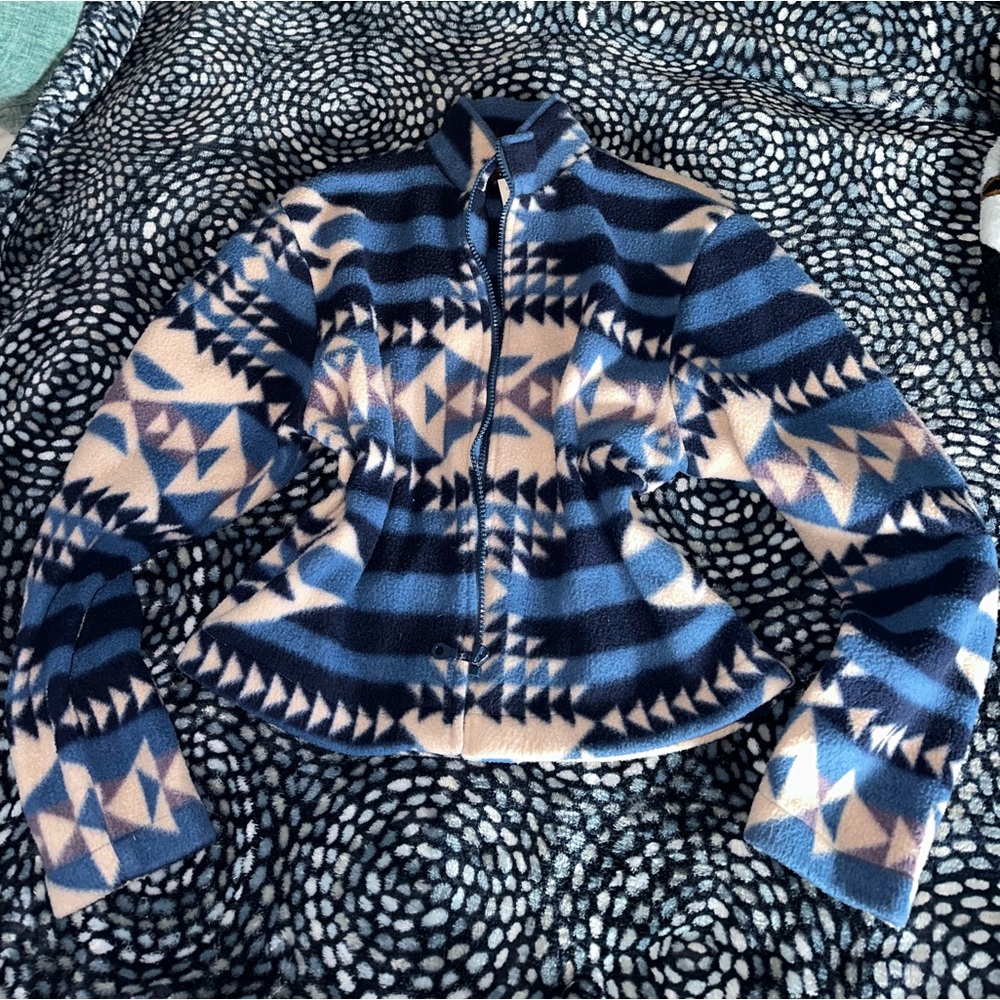 Vintage 5 Star by Roper cropped zip up